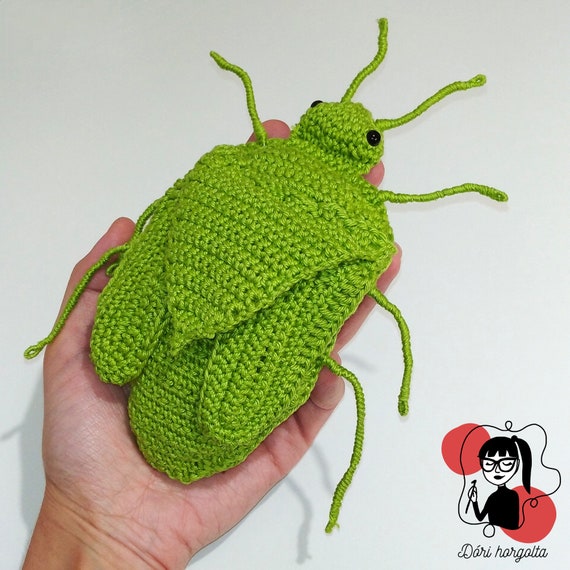 Stink bug crochet pattern