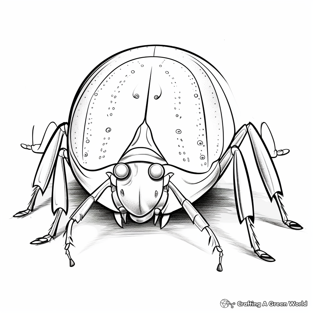 Stink bug coloring pages