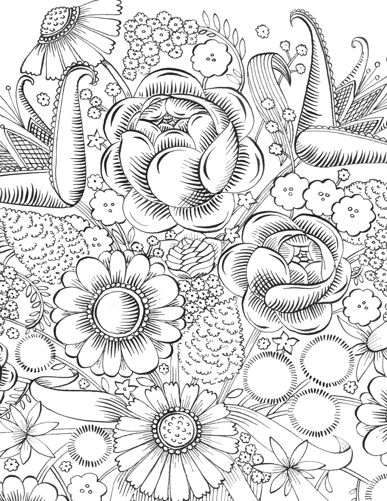 Coloring pages julie paschkis