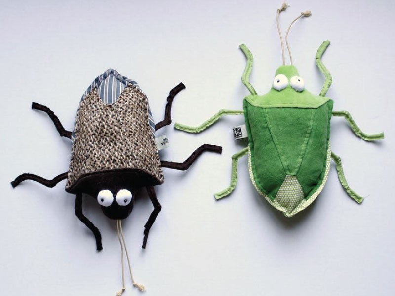 Stink bug plushie