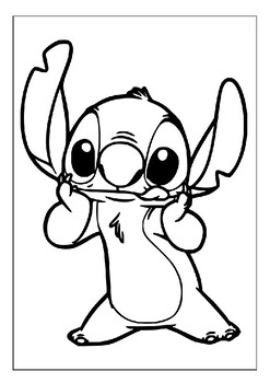 Bring the magic of stitch to life with our printable coloring pages collection