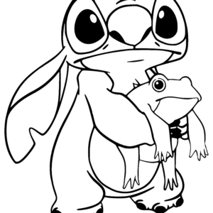 Lilo stitch coloring pages printable for free download