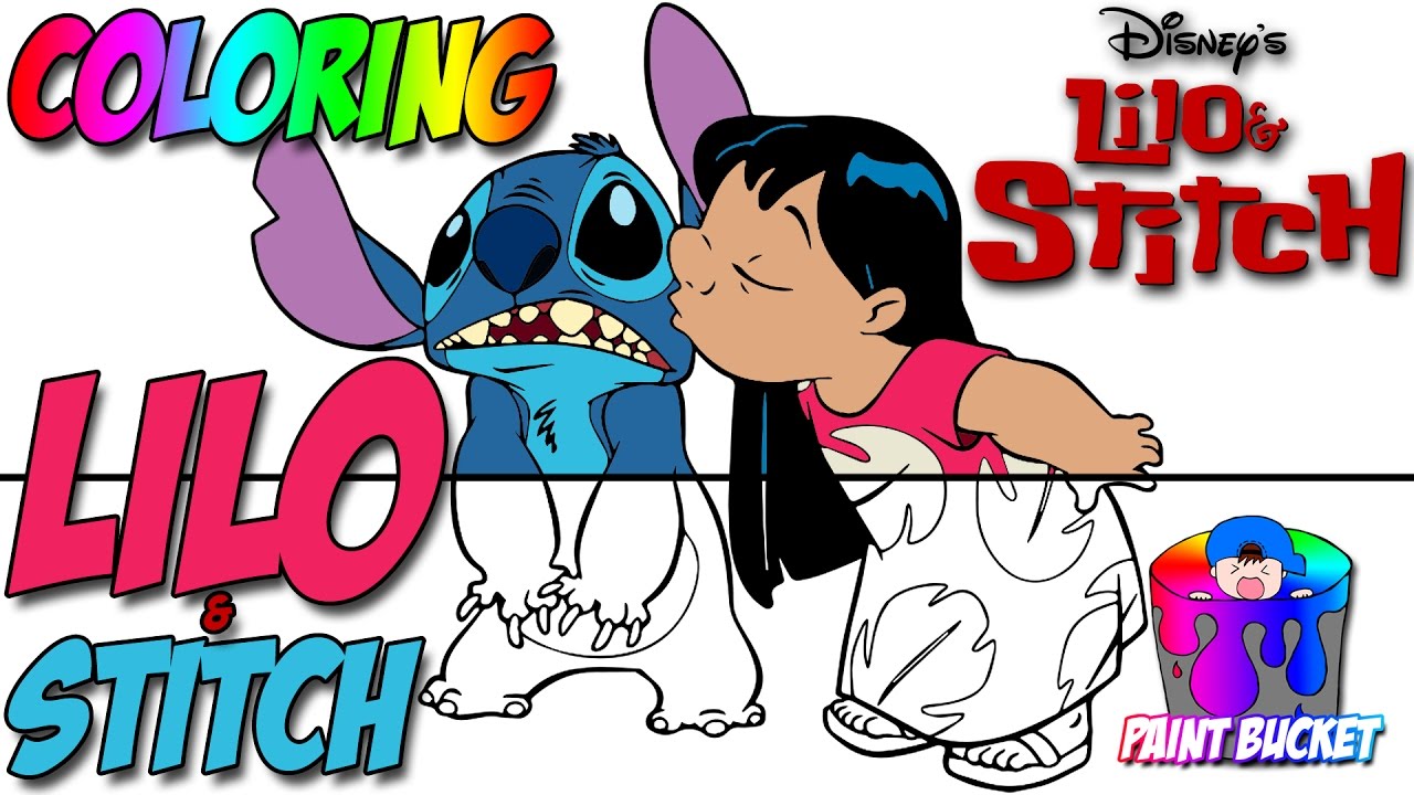 Lilo and stitch coloring pages