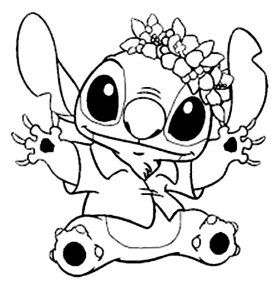 Get this free stitch coloring pages tfq