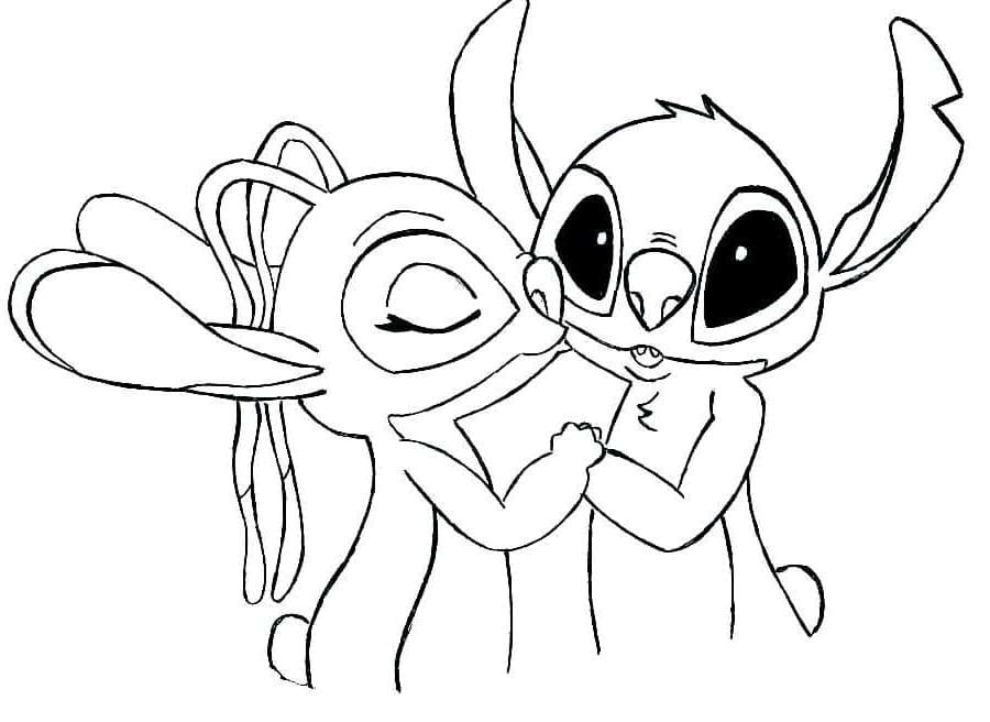 Lilo and stitch coloring pages