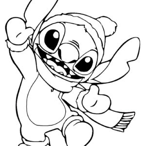 Lilo stitch coloring pages printable for free download