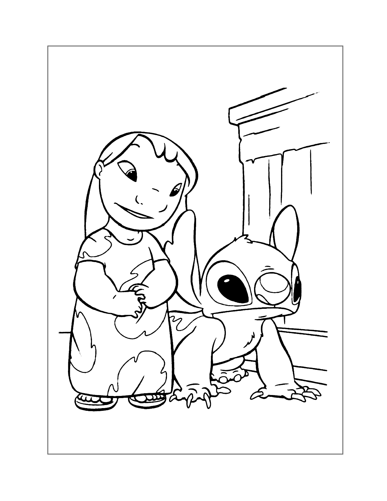 Lilo and stitch pages â printable pages
