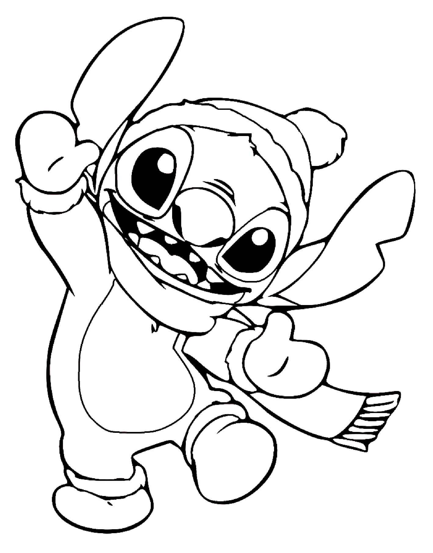 Lilo stitch coloring pages printable for free download