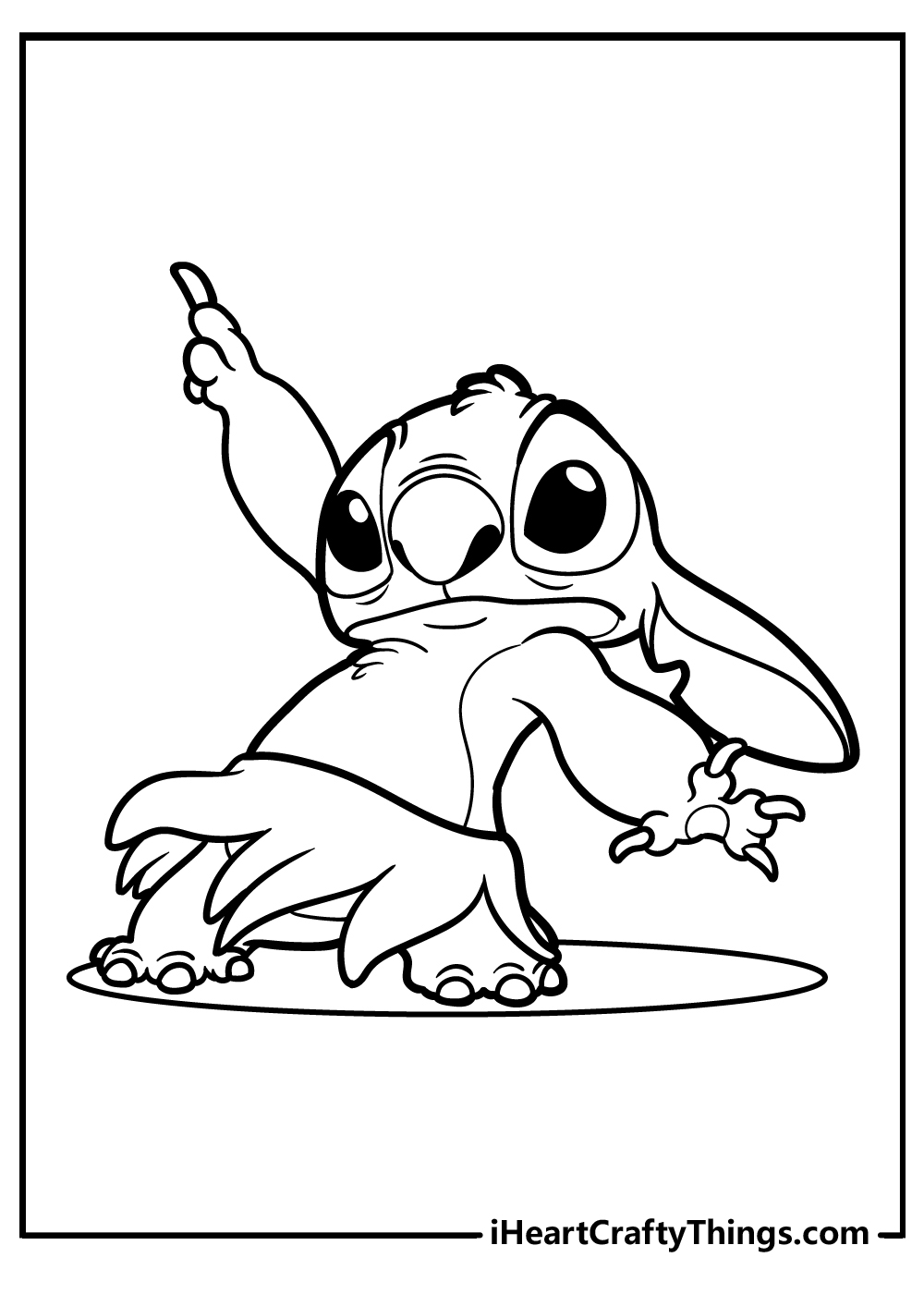 Lilo stitch coloring pages free printables