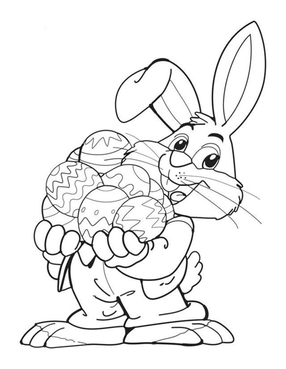 Best places for easter coloring pages for the kids