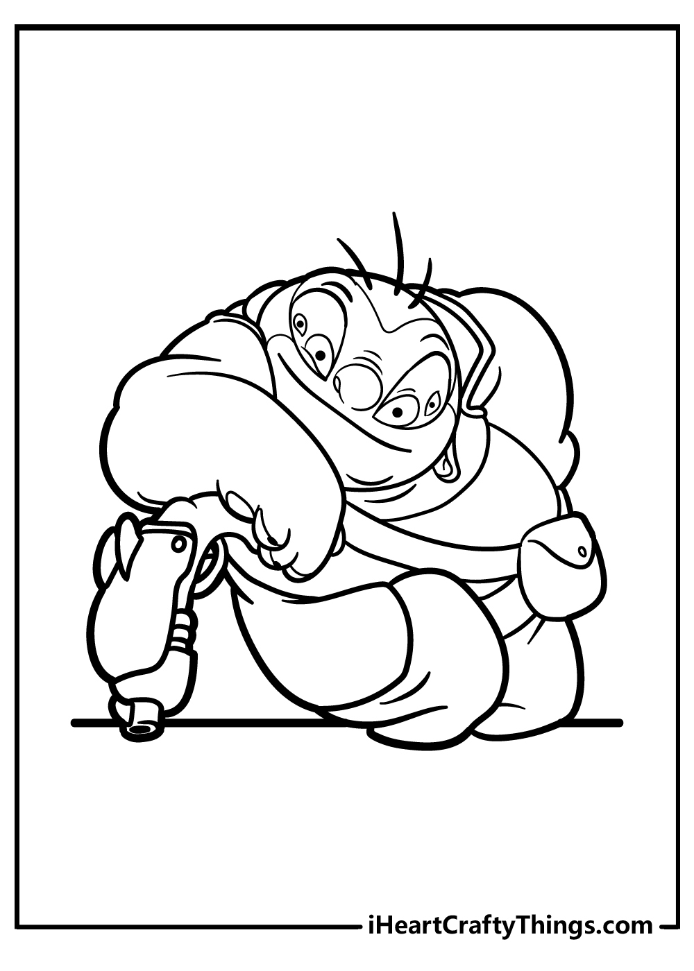 Lilo stitch coloring pages free printables