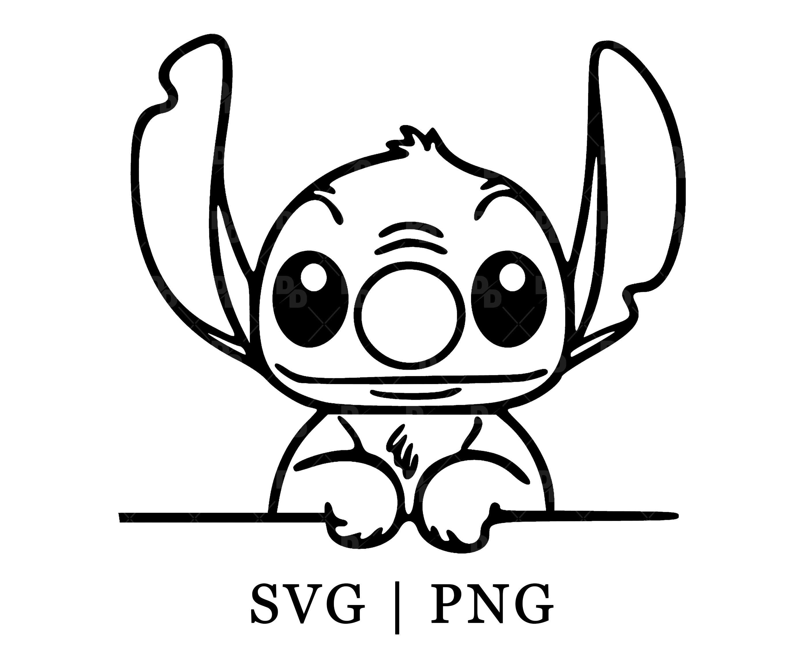 Stitch head svg