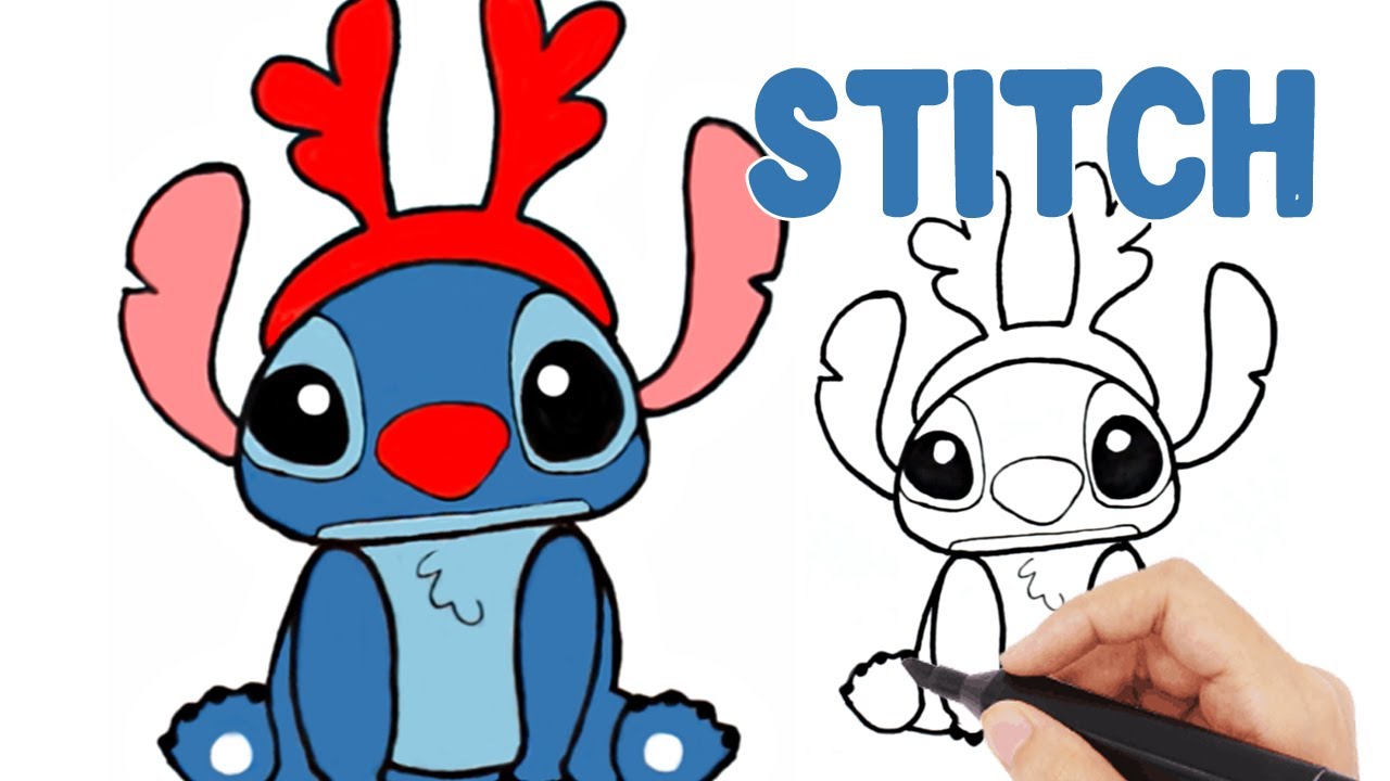 How to draw stich how to draw drawing lessons drawings for children â