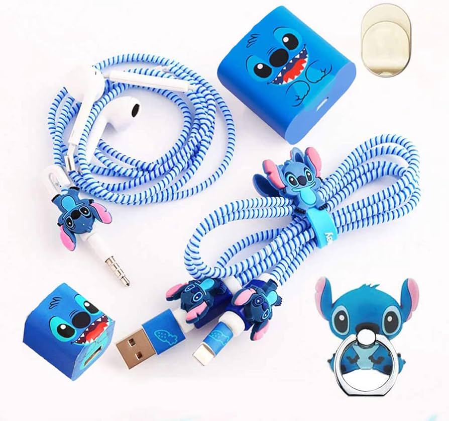 Zostland diy protector data cable w w w usb charger line earphone wire saver organizer patible with iphone pro max xs xr x ipad ipod iwatch stitch