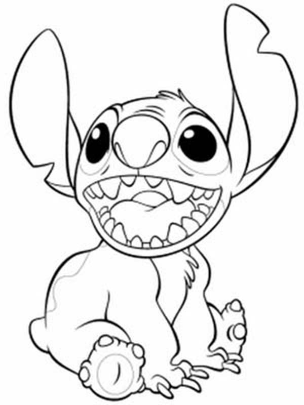 Desenhos de lilo e stitch para colorir pintar e imprimir desenho de pintar do stitch