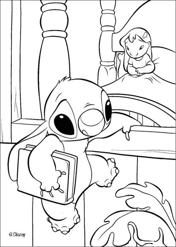 Lilo and stitch coloring pages