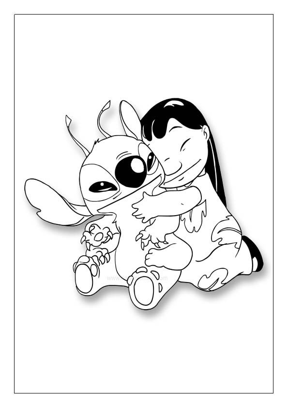 Lilo and stitch coloring pages free printable coloring sheets for kids