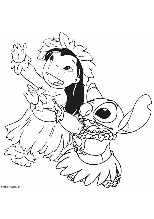 Lilo stitch coloring sheets for free printing