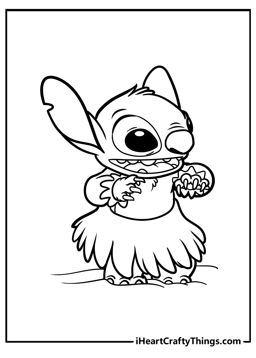 Lilo stitch coloring pages free printables