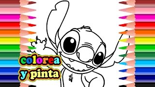 Stitch para colorear stitch coloring page