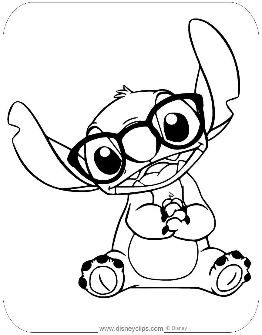 Lilo and stitch coloring pages