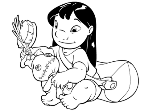 Lilo stitch coloring pages free coloring pages