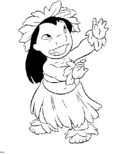 Lilo and stitch coloring pages all kids network