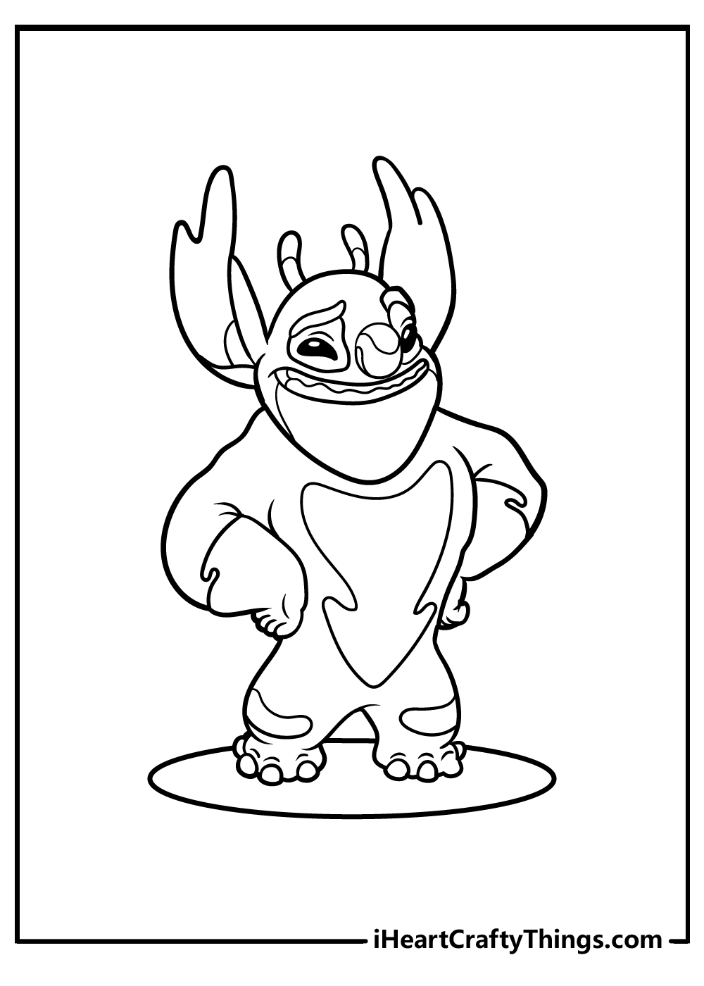 Lilo stitch coloring pages free printables