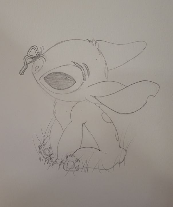 Stitch with butterfly