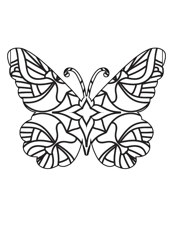 Butterfly coloring pages