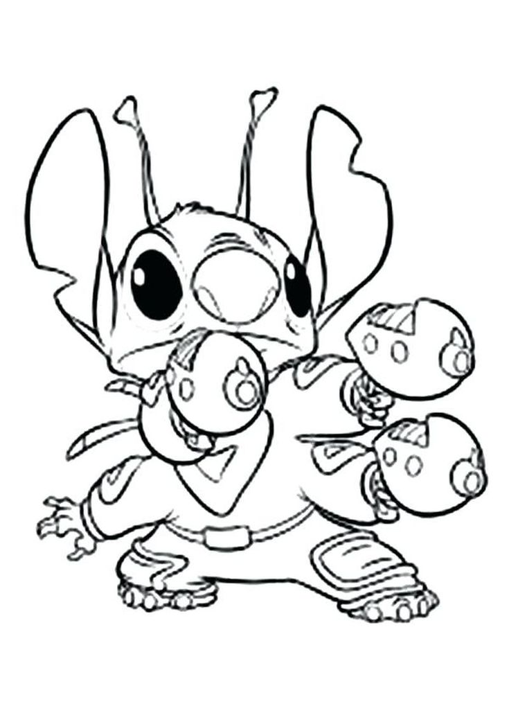 Stitch coloring pages pdf ideas for kids