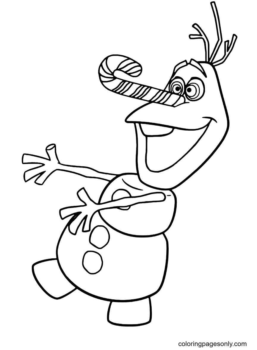 Olaf coloring pages printable for free download