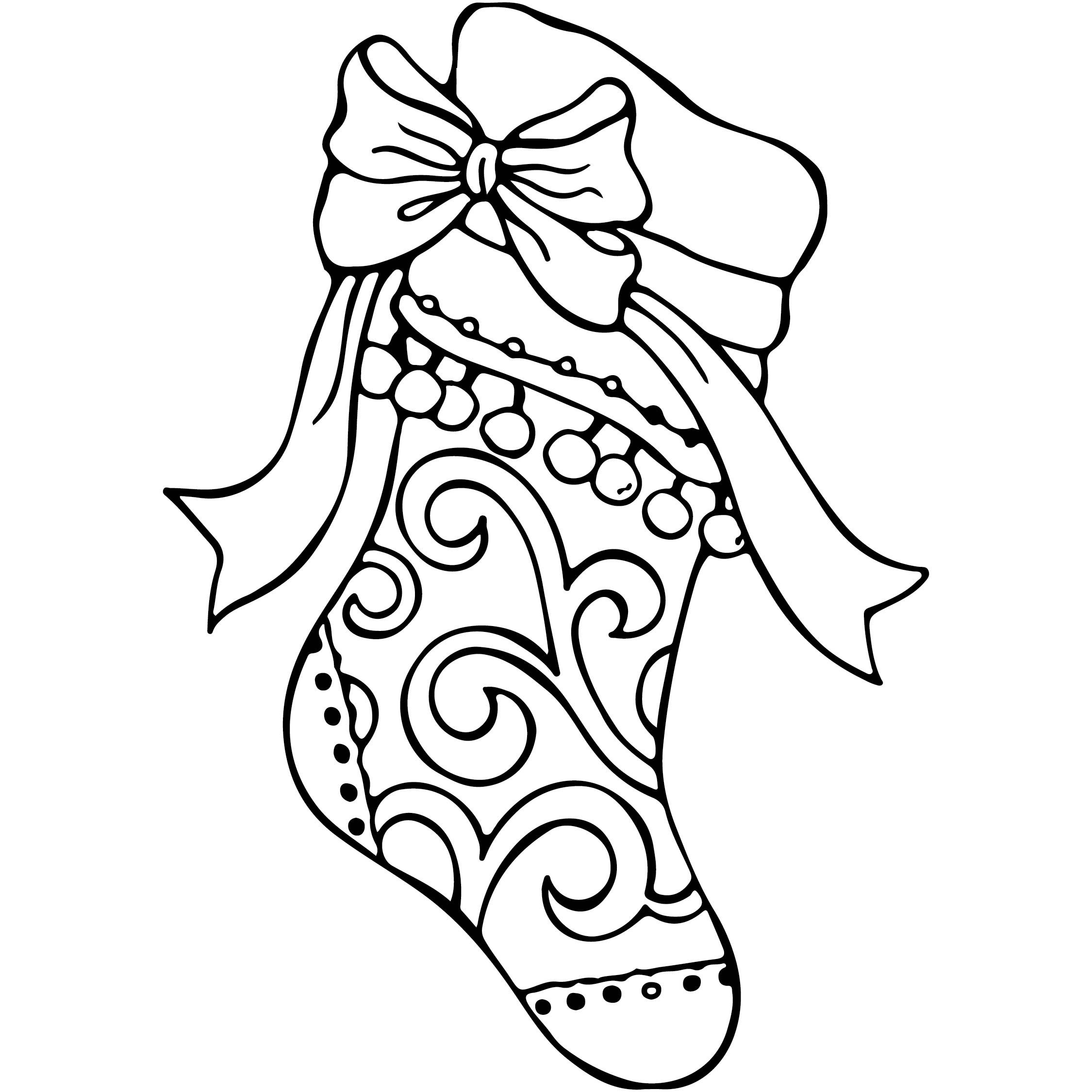 Printable stocking coloring pages christmas coloring pages disney christmas stockings printable christmas stocking