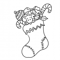 Top free printable christmas stocking coloring pages online