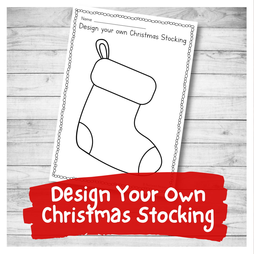 Design you own christmas stocking