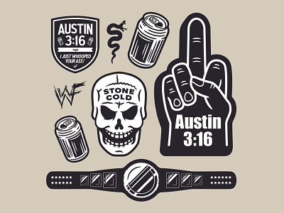 Stone cold steve austin designs themes templates and downloadable graphic elements on