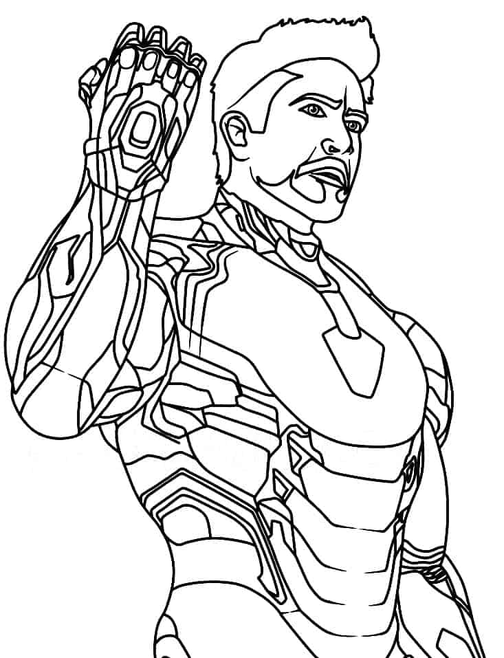 Avengers coloring pages for free