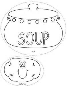 Soup coloring sheets