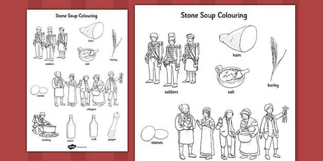 Stone soup louring sheets teacher made