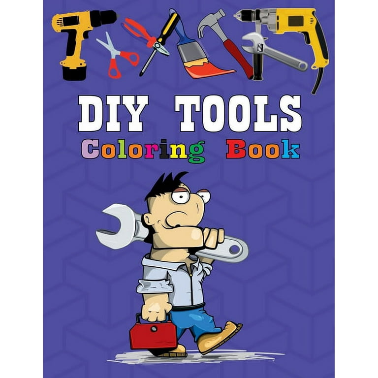 Diy tools coloring book high