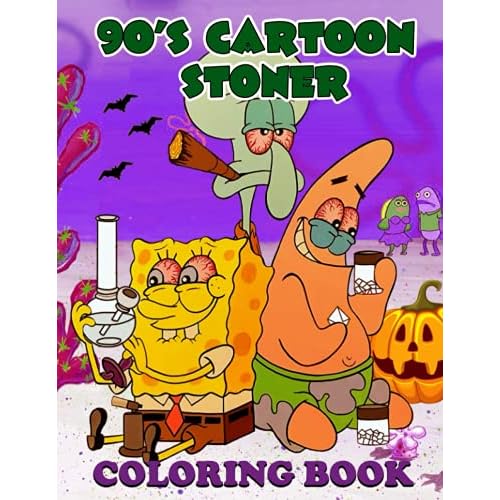 S cartoon stoner coloring book an amazing s mania