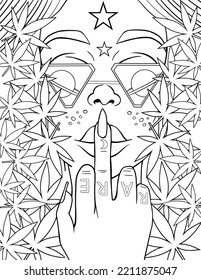 Stoner coloring pages images stock photos d objects vectors