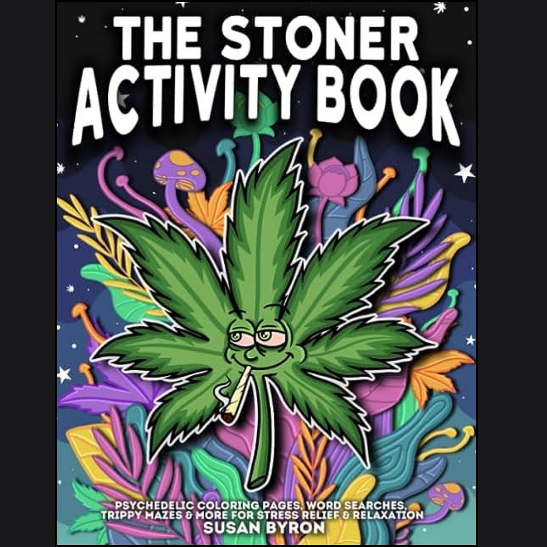 Stoners coloring books for cannabis lovers