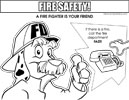 Stop drop roll â coloring fire safety