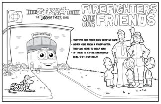 Stretchs stop drop and roll activity sheet fire safety for life