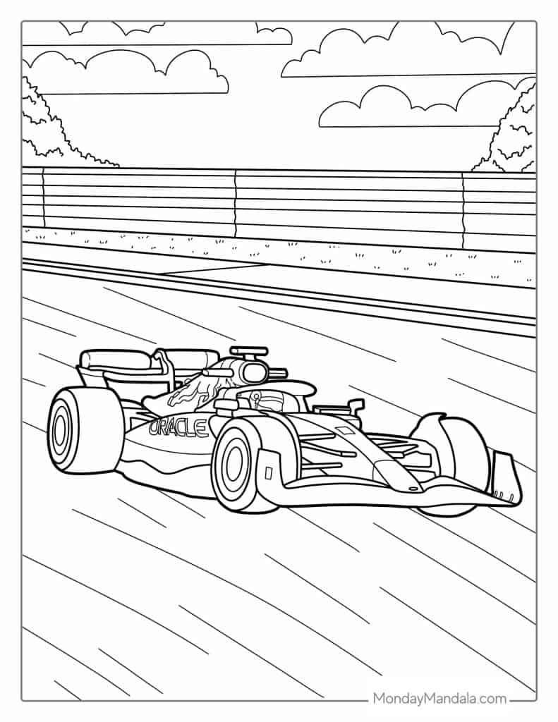 Car coloring pages free pdf printables