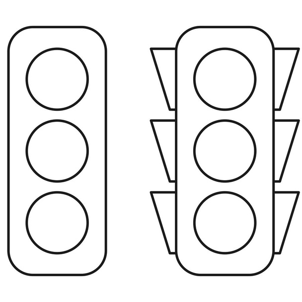 The traffic lights free stock vectors