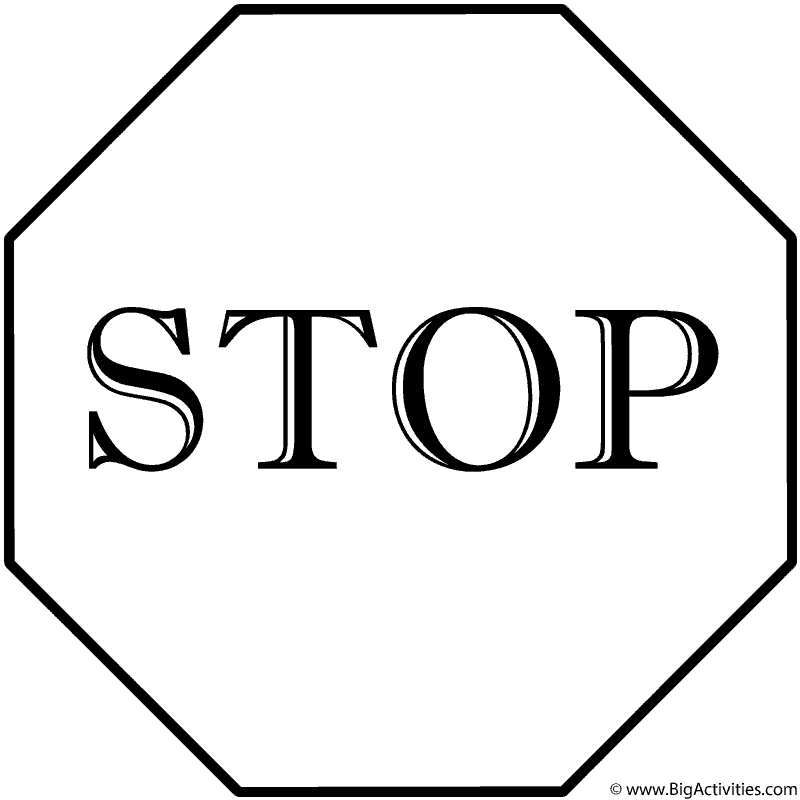 Stop sign