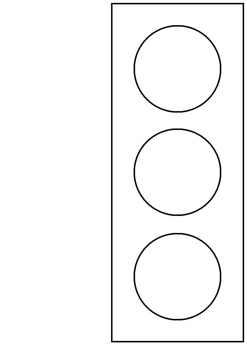 Free printable traffic light template