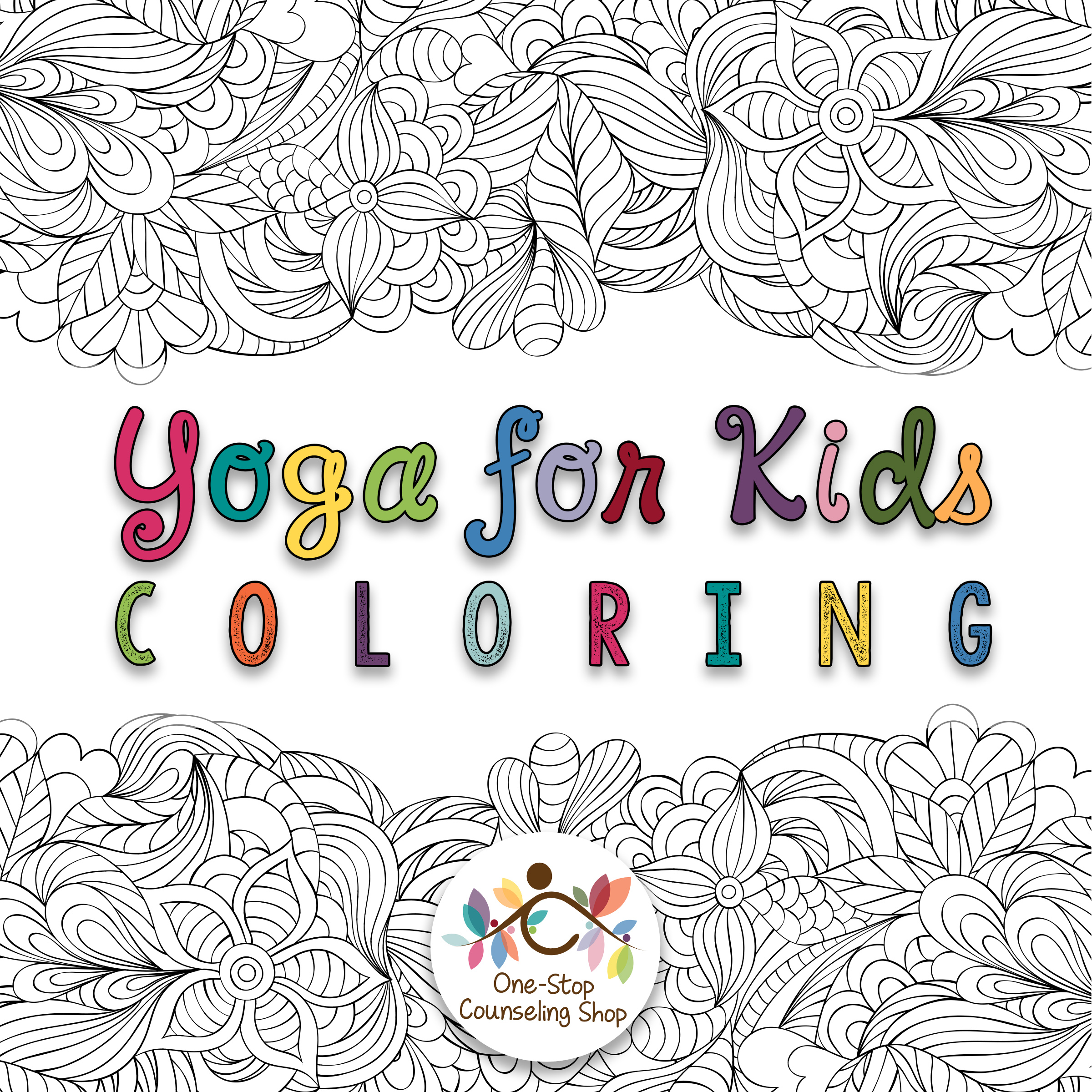 Yoga for kids mindful coloring pages â one